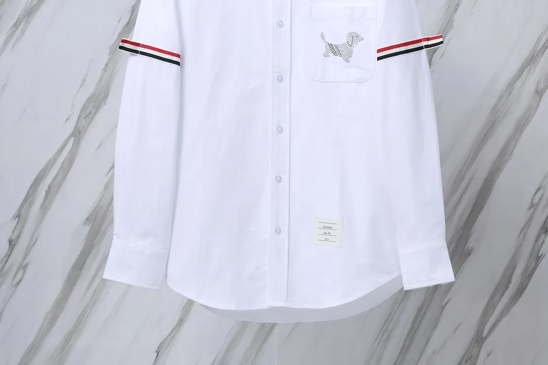 ：518（TB ） New Arrival THOM BROWNE .TB Classic 100% Authentic Factory Quality Same Style TB TB + + ：White Size：0/1/2/3/4
